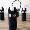 極簡貓酒精噴瓶外出收納袋 防疫用品