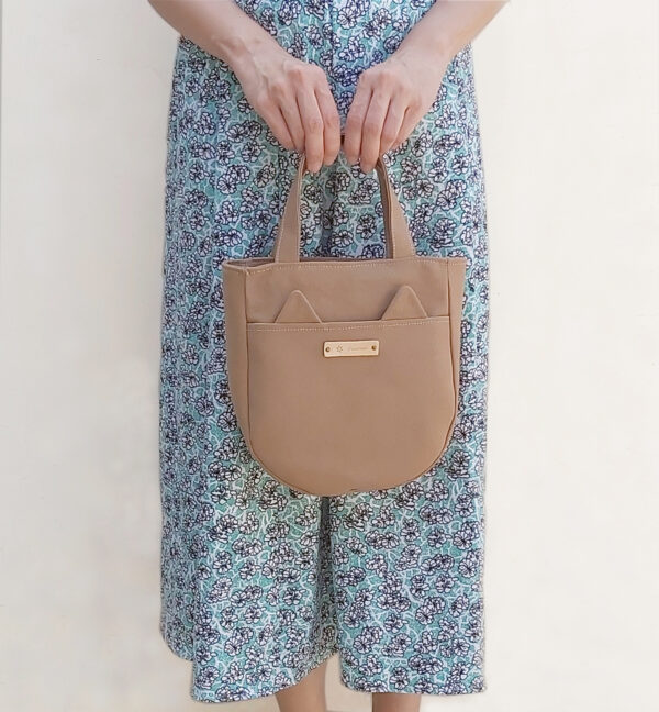 貓貓可愛小圓手提袋