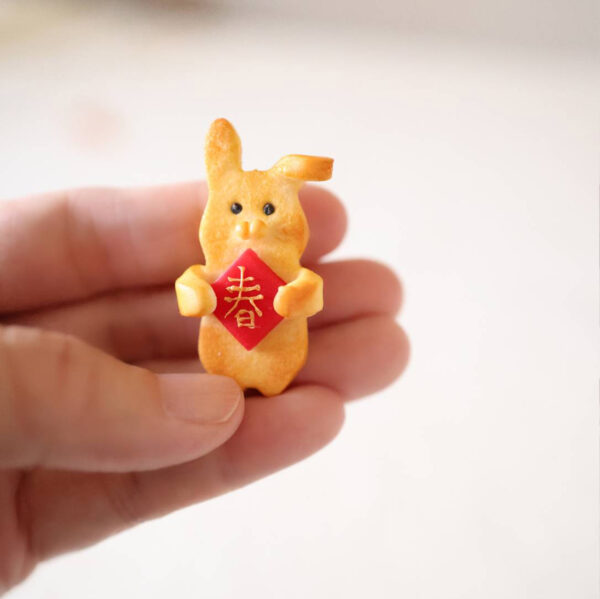 02-春節陪伴・財小兔磁鐵